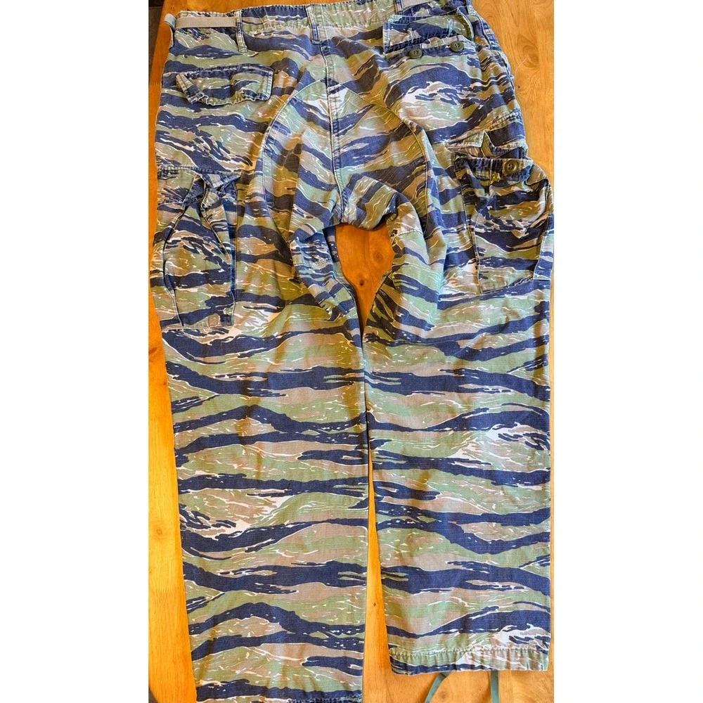 Propper Tiger Stripe Camo Cargo Pants Mens Ripstop Tactical Military 37x29.5 622